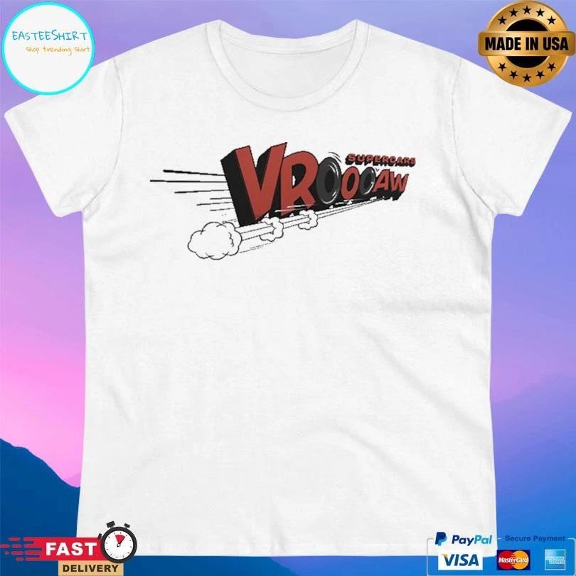 Supercars Vroooaw T-shirts