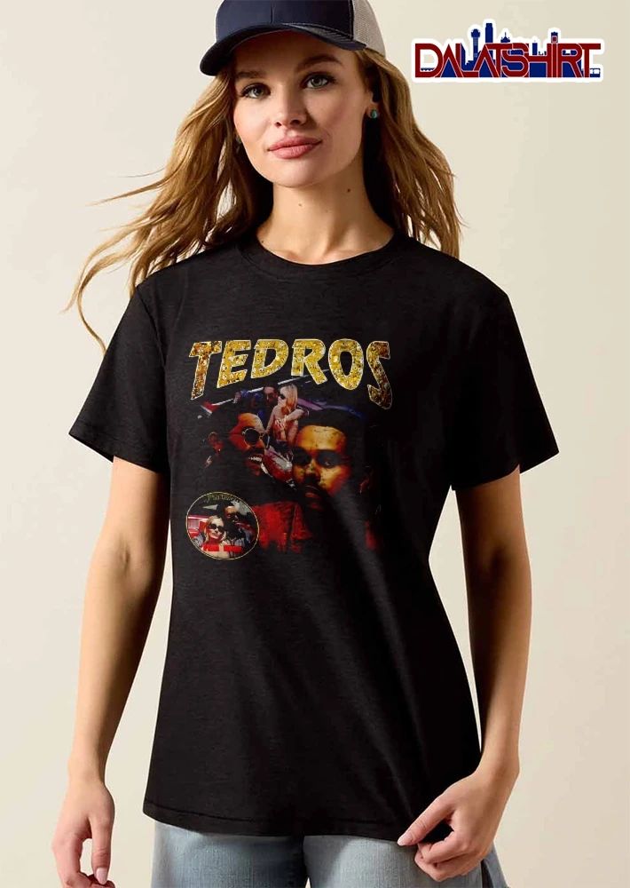 The Idol Tedros Man Woman Red Convertible Photo Collage Bootleg shirt