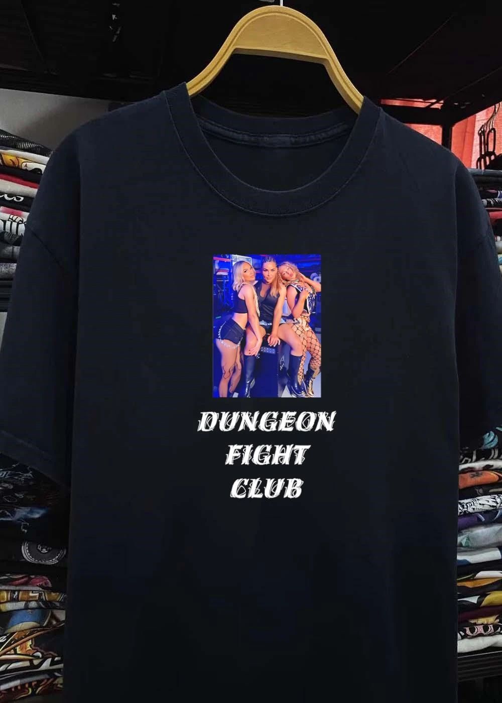 Women Posing In The Dark DUNGEON FIGHT CLUB T-Shirt