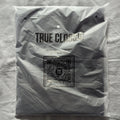 True Classic T Shirt Men's Premium Fitted Crew Neck Athletic Cut - Black - L