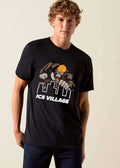Ics Village Roaring Gorilla Hard Hat City Skyline Outline shirt