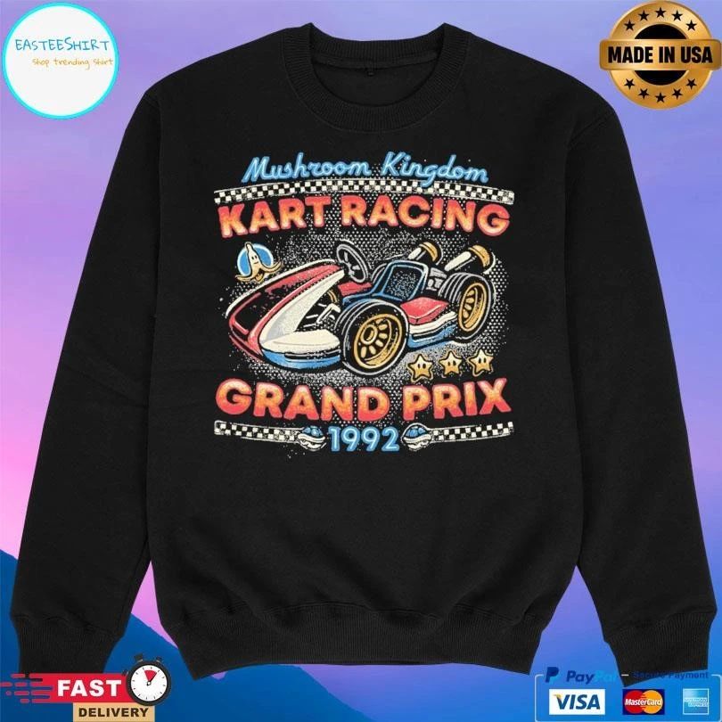 Mushroom Kingdom Kart Racing Grand Prix 1992 T-shirts