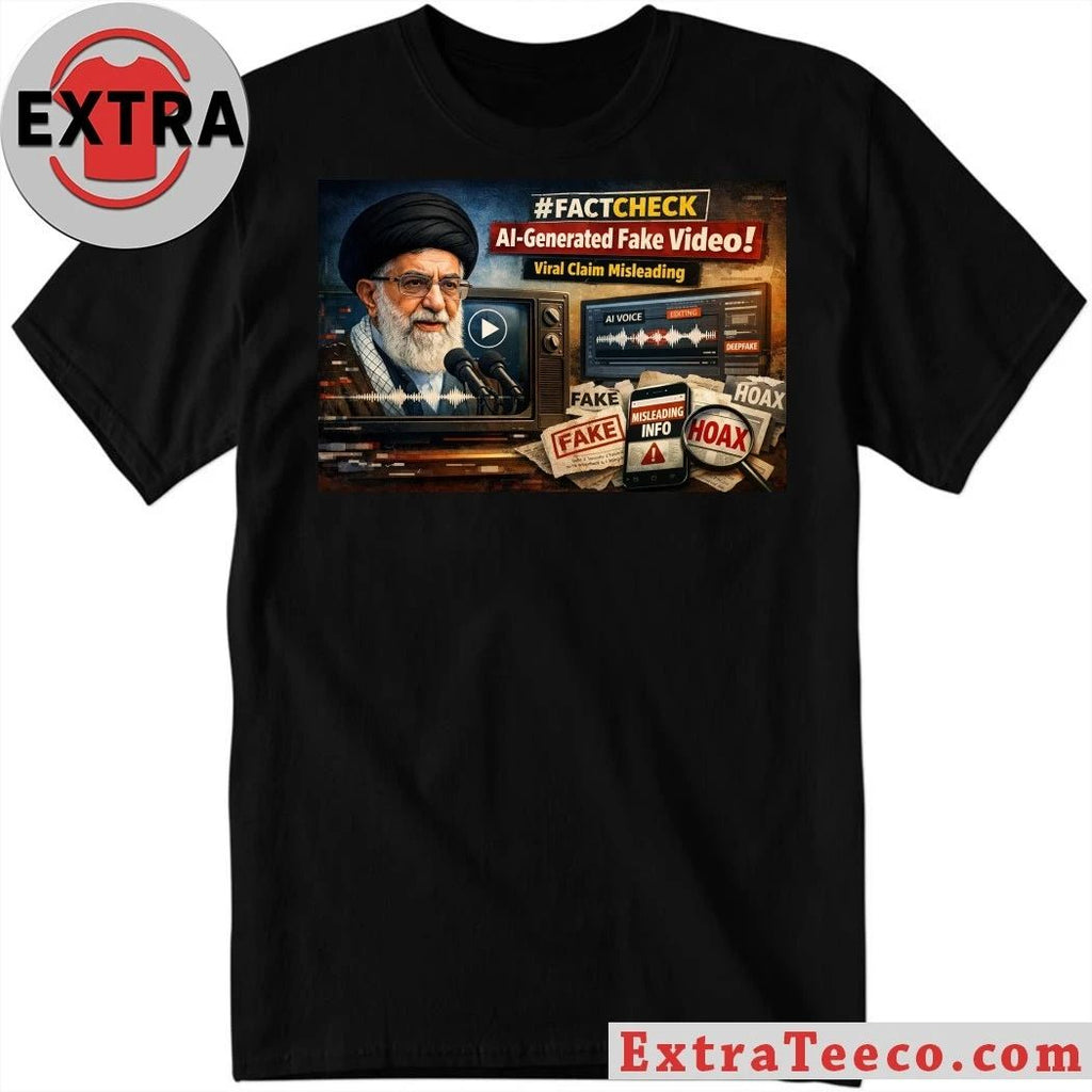 Ali Khamenei Fact Check Ai Generated Fake Video Viral Claim Misleading Shirt