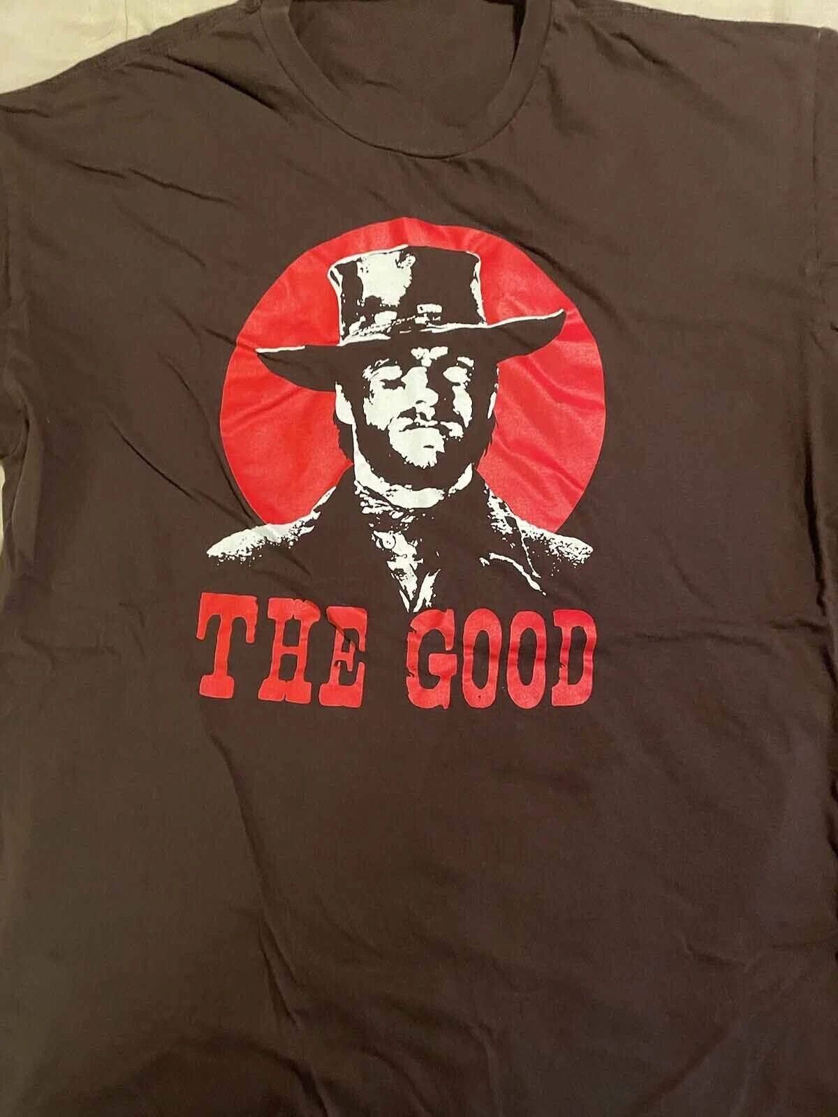 The Good Clint Eastwood Shirt Short Sleeve Black Mens Unisex S-5XL