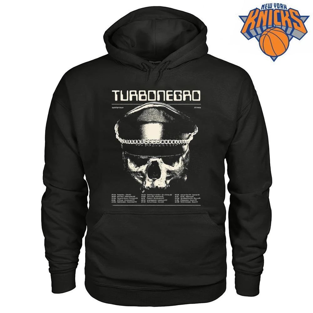 Turbonegro Skull Summer Tour Rock Band Merch Shirt