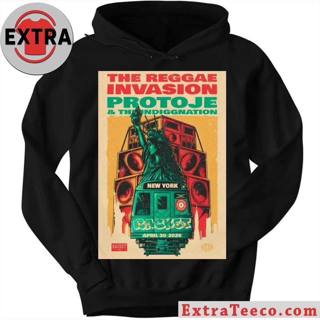 Protoje NYC April 30 2026 Tour Poster Shirt