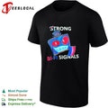 Strong Bi-Fi Signals bisexual pride lgbtq T-shirt