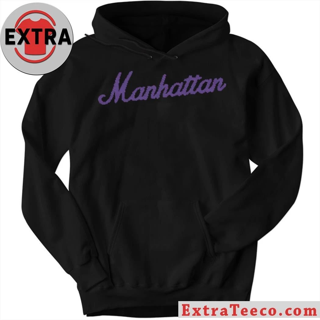 Manhattan Kansas Script Lavender T-Shirt