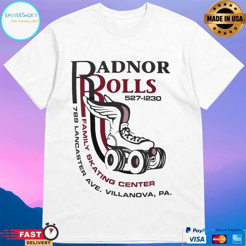 Radnor Rolls 527-1230 Family Skating Center 789 Lancaster Ave Villanova Pa T-shirts