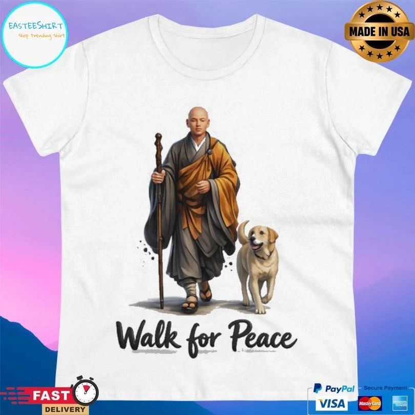 Walk For Peace Monks T-shirts