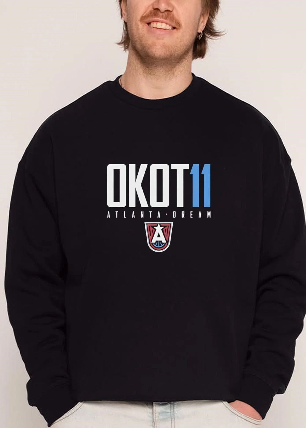 Atlanta Dream WNBA Okot 11 Bold Typography Team Shield Logo shirt