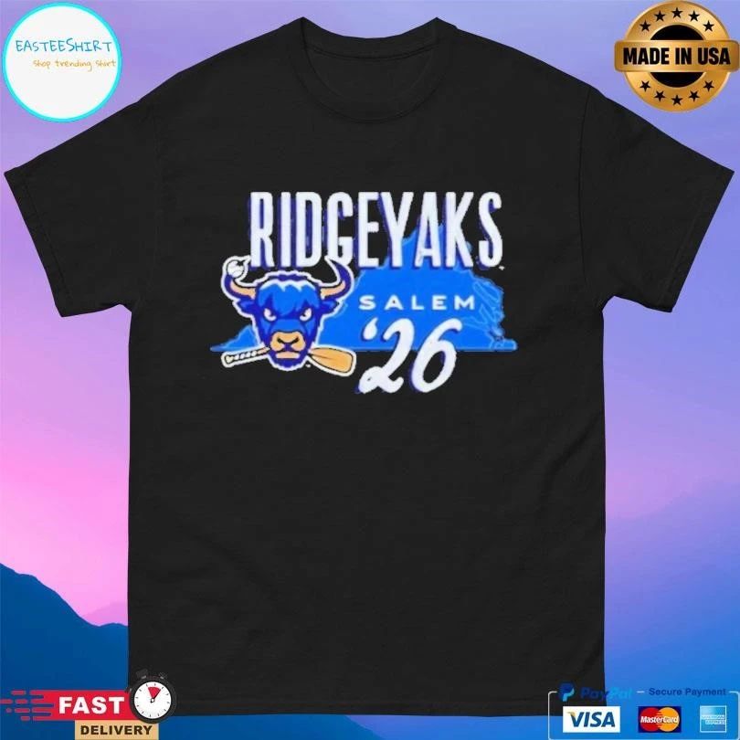 Salem Ridge Yaks The Farm Yak State Logo 2026 T-shirts