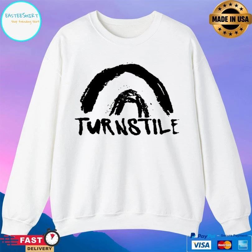 Turnstile Double Rainbow T-shirts