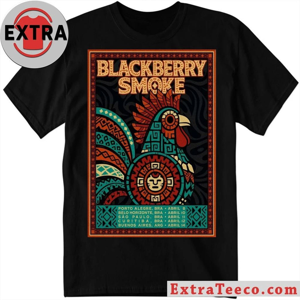 Blackberry Smoke April 2026 Tour Poster Shirt