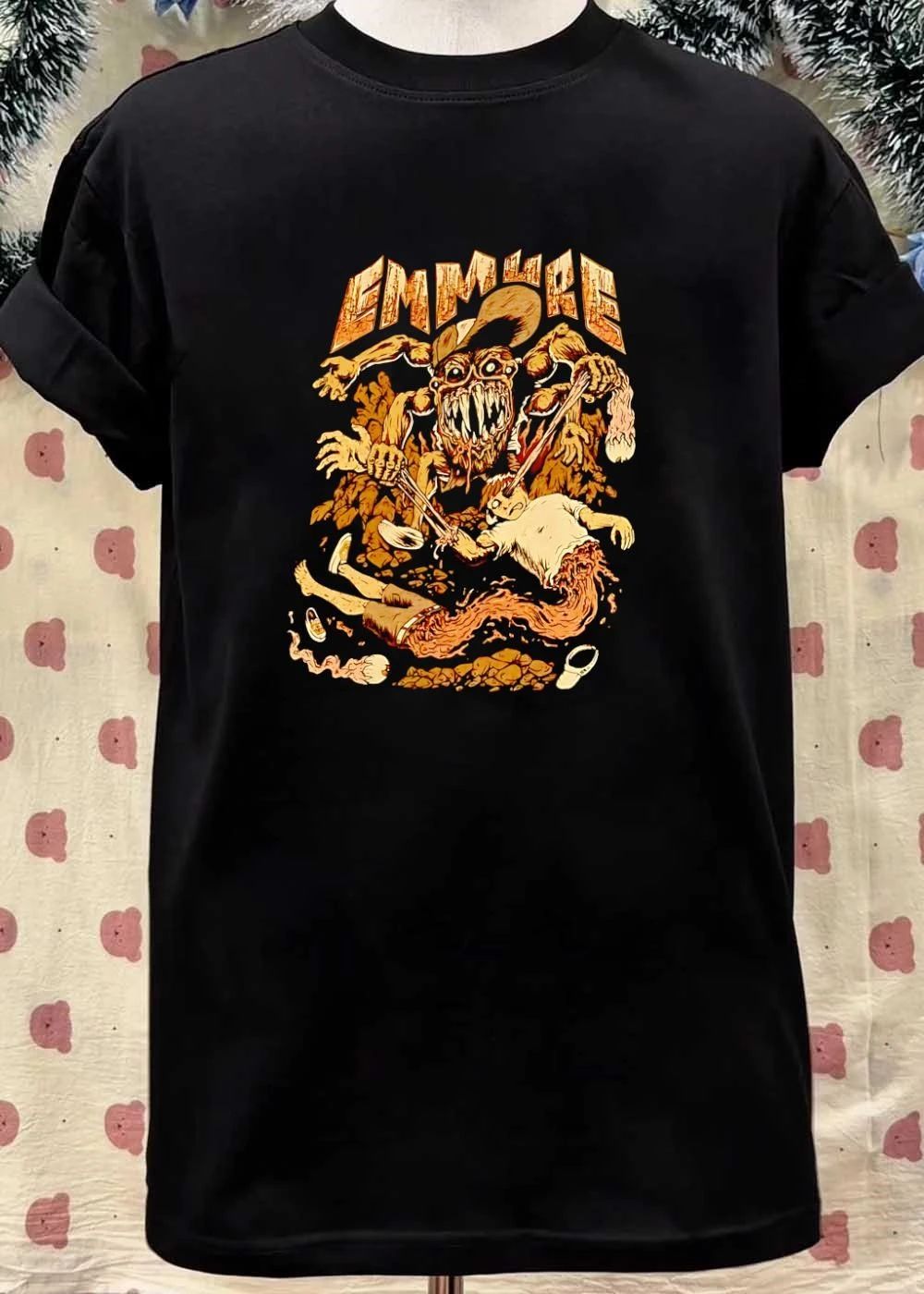 Metal Band Horror Graphic Emmure Monster Ripping Victim T-Shirt