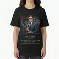 Rare! Stephen Colbert Late Show Shirt The Night The Laughter Died Graphic Tee