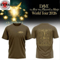 Dave The Boy Who Played The Harp World Tour 2026 Logo Two Sided Shirt