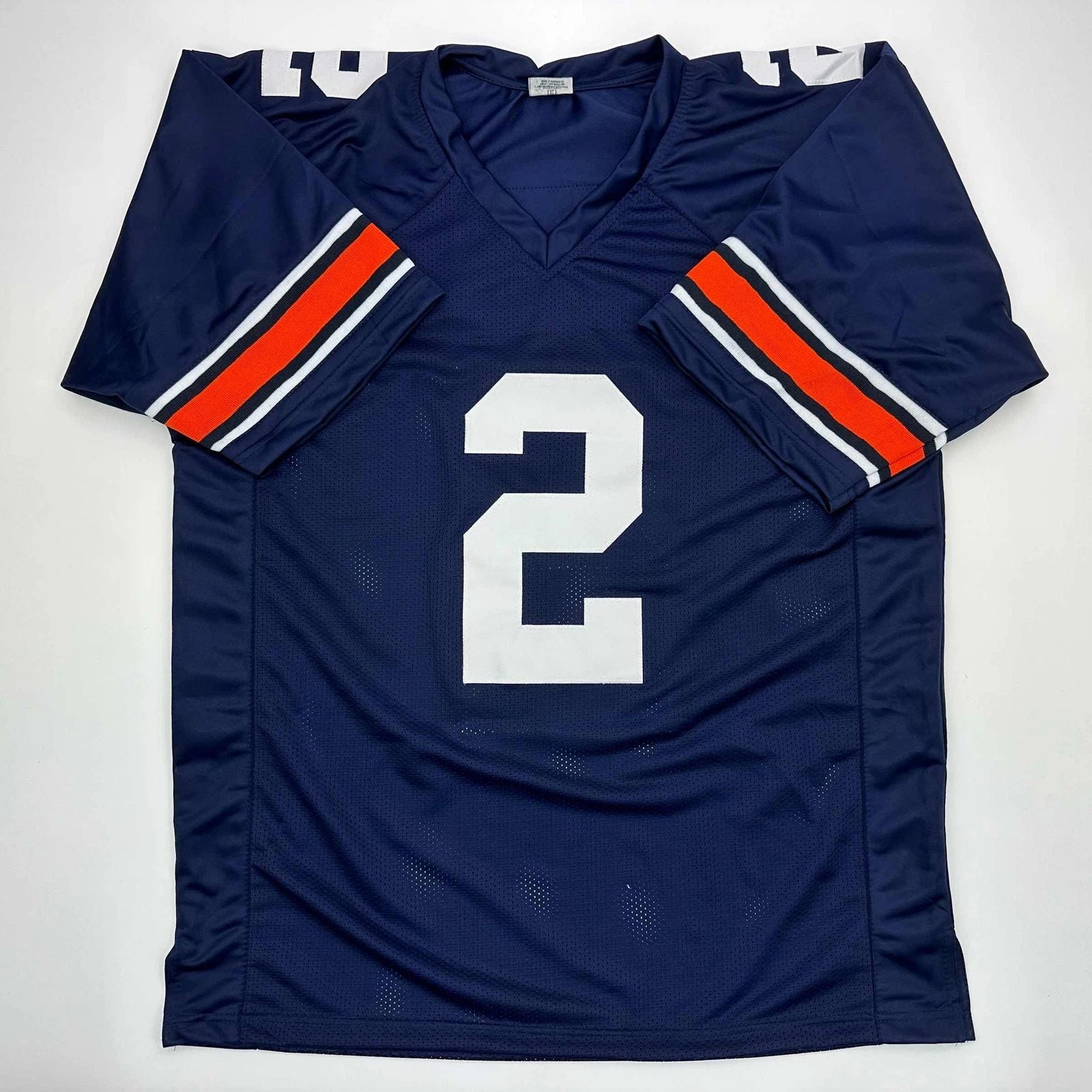 Cam Newton Auburn Blue Reprint Jersey
