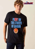Arsenal Fc Party On The Streets Of London Red Graffiti Text Football Crest Logo shirt