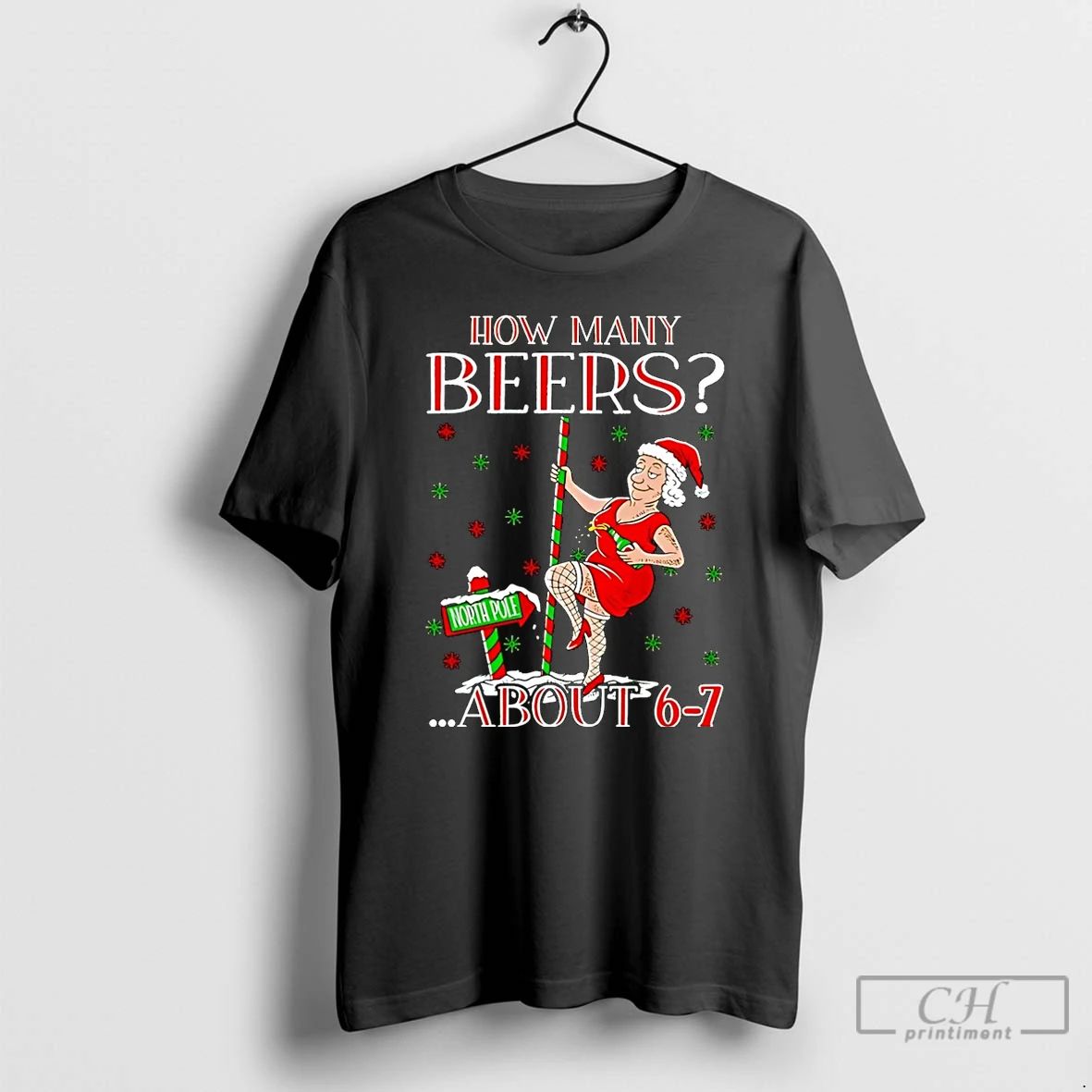 Premium How Many Beer About 6 7 Ugly Christmas T Shirts