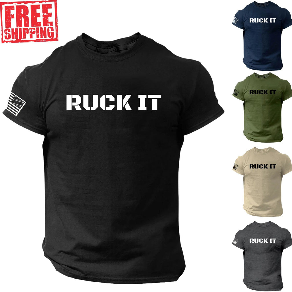 Ruck It Funny Military Shirt, Army, Marines, Navy, Soldier, Air Force, America