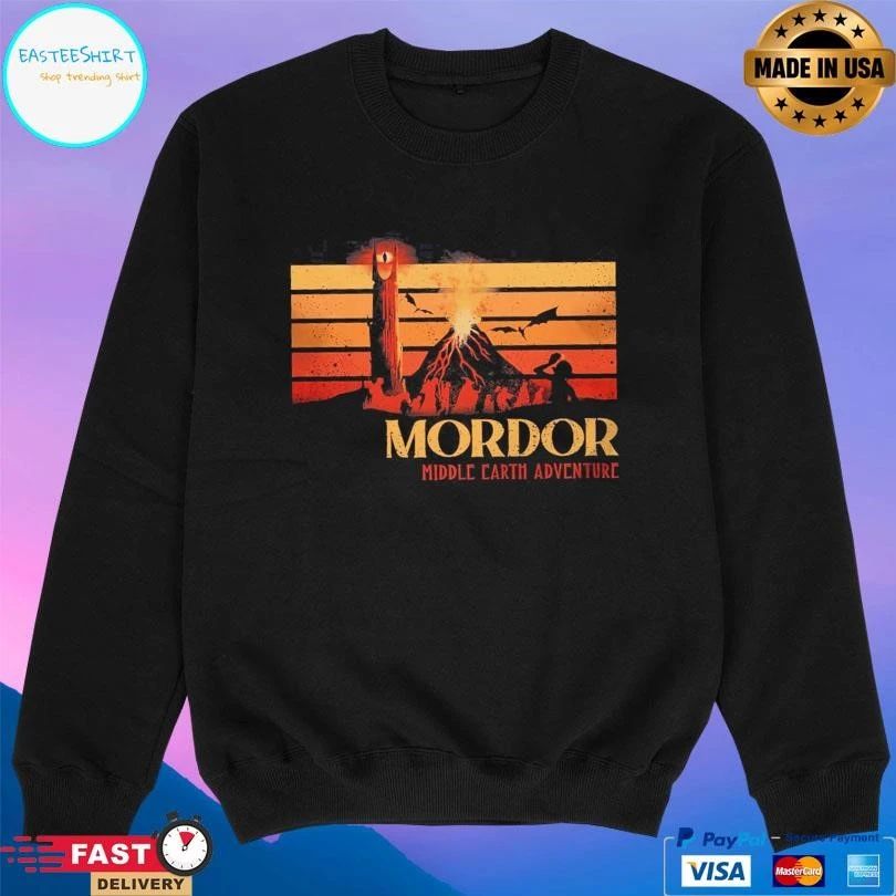 Retro Mordor Middle Earth Adventure T-shirts