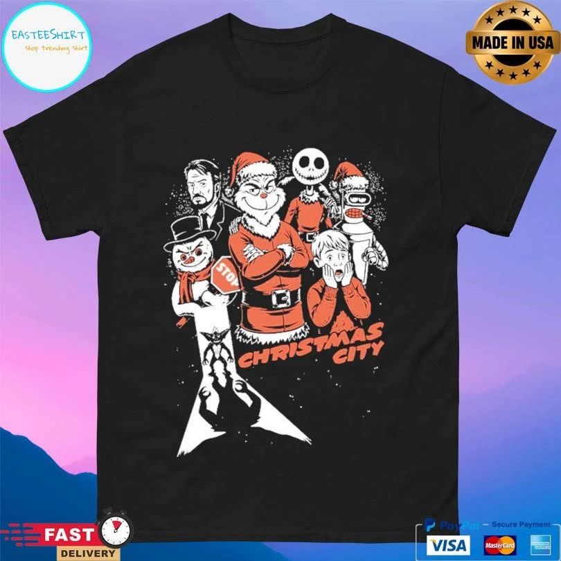 Christmas City Movie Poster 2025 T-shirts