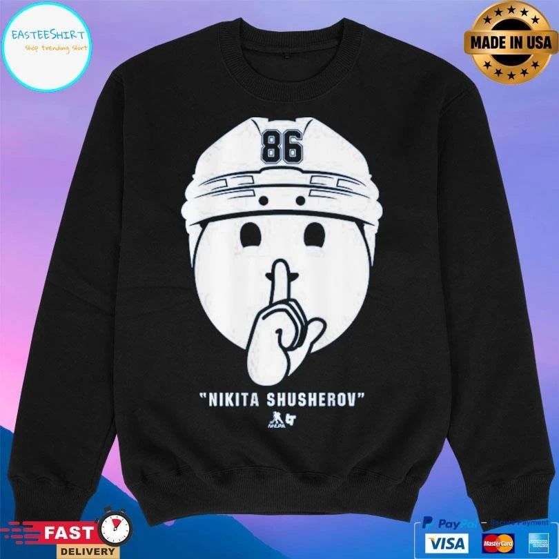 Tampa Bay Lightning Nikita Kucherov Shhh Celly T-shirts