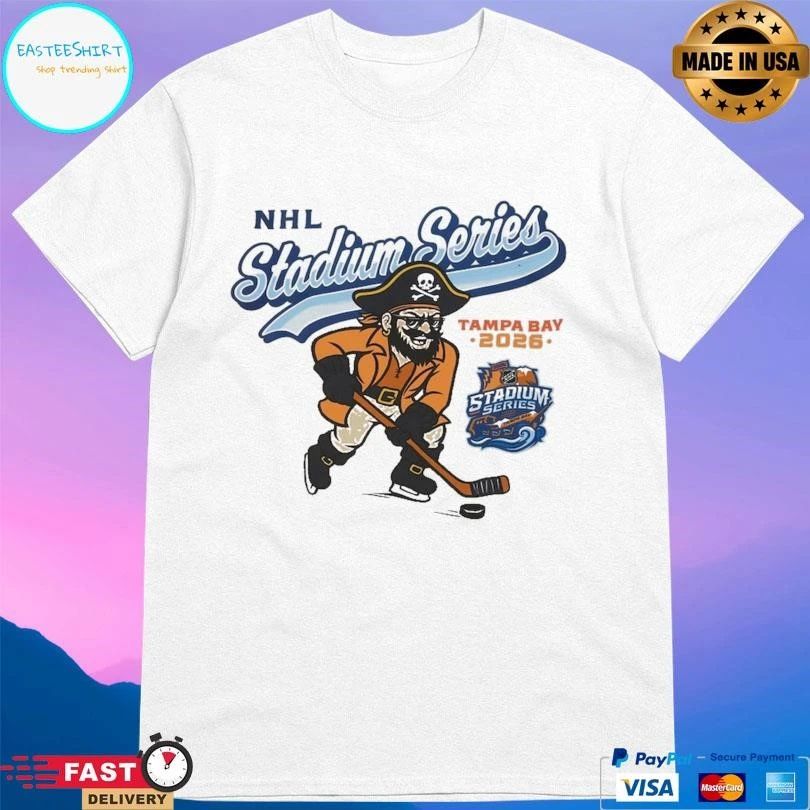 NHL Stadium Series Cream Ice Pirate Tampa Bay 2026 T-shirts