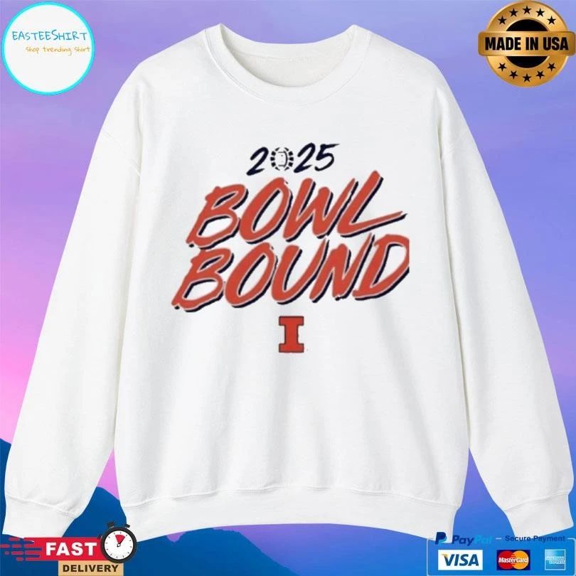 2025 Bowl Bound Illinois Football T-shirts