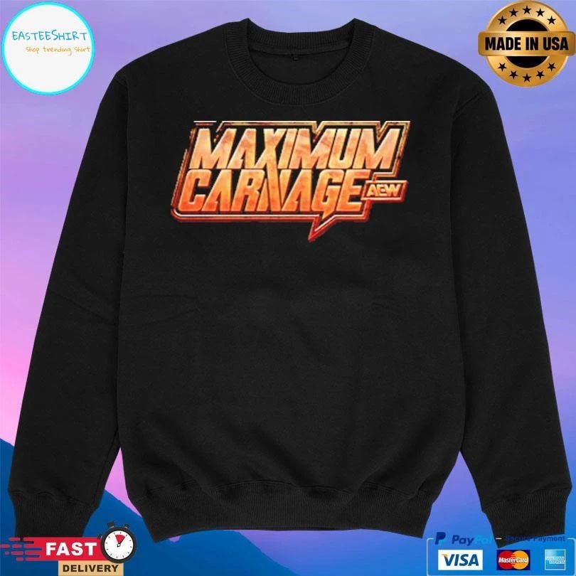 AEW Maximum Carnage 2026 T-shirts