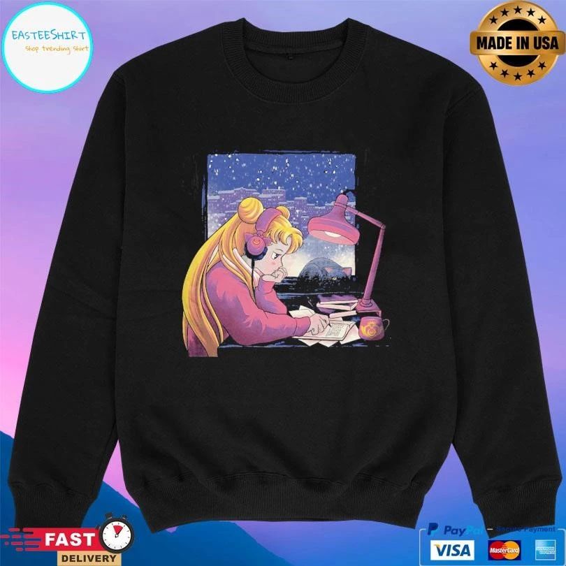 Lofi Moon Girl Sailor Moon T-shirts