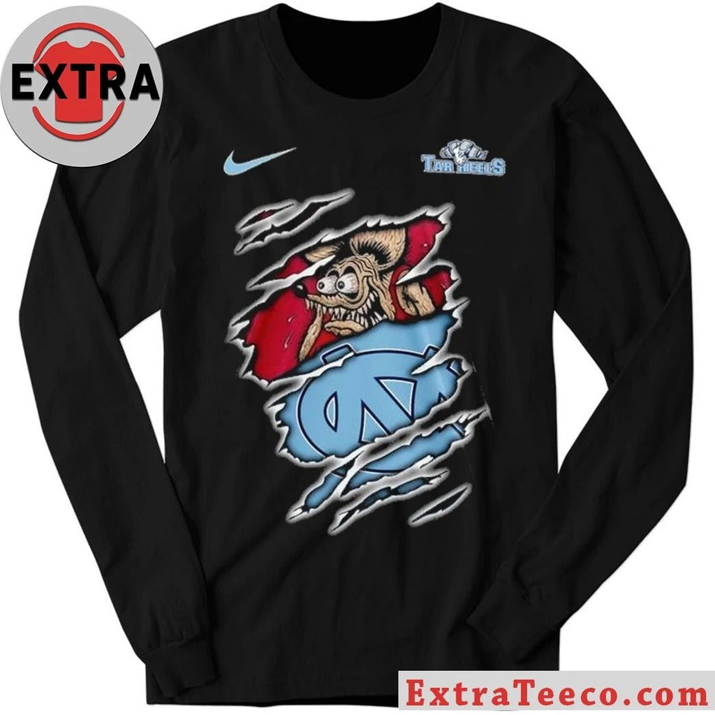 North Carolina Tar Heels NCAA Varsity Savage Logo T-Shirt