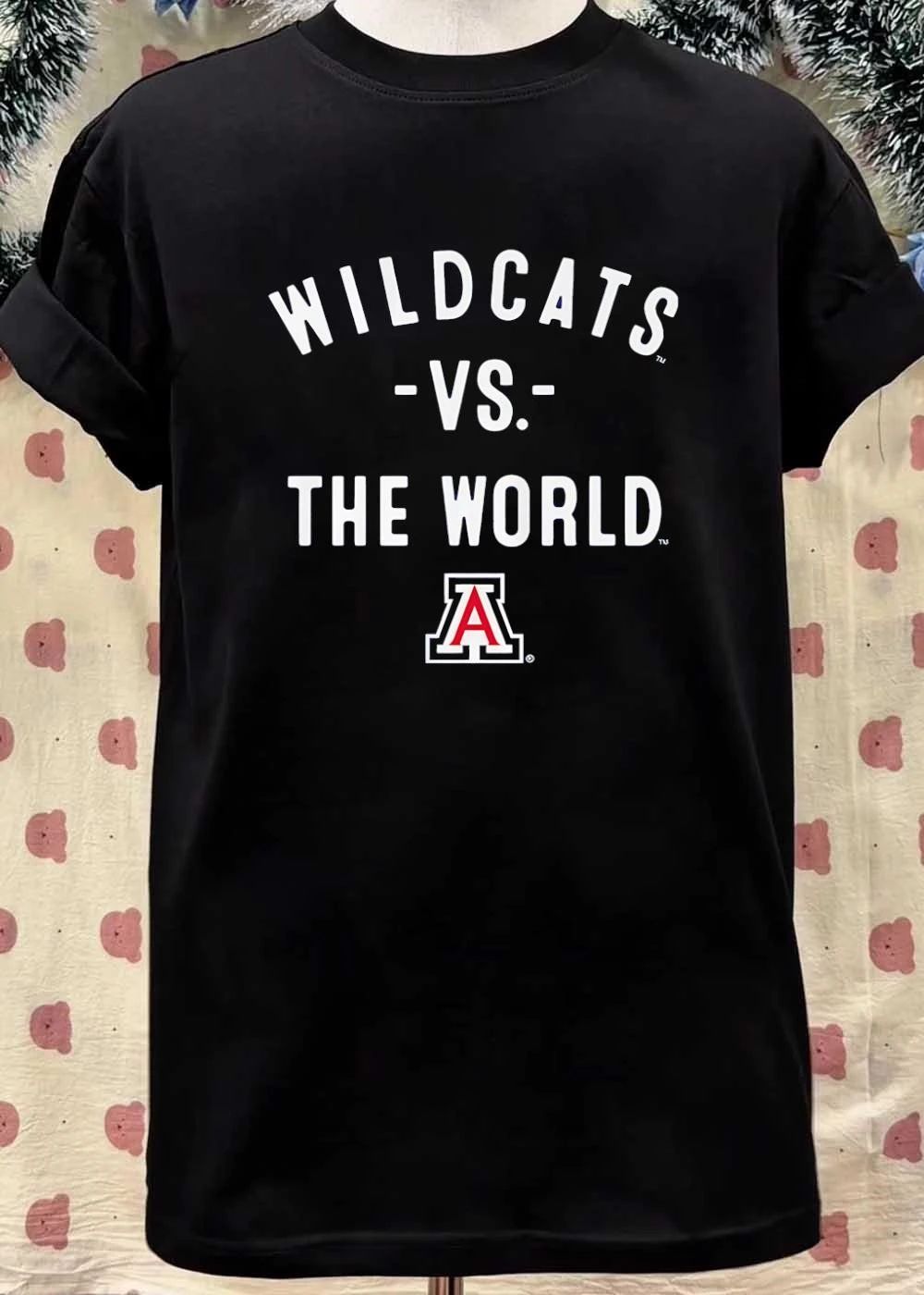 Arizona Wildcats vs the World Logo University of Arizona Shirt