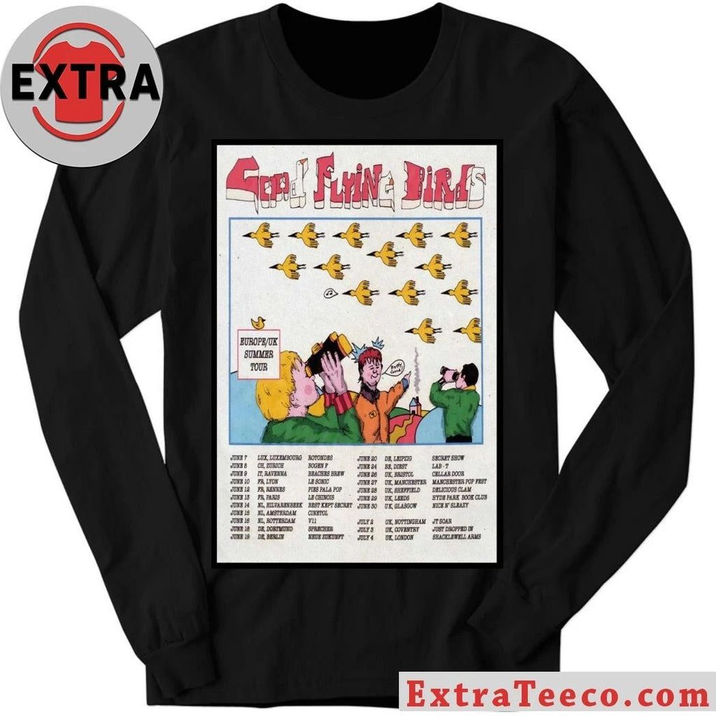 Good Flying Birds Summer EU UK Tour 2026 Poster Shirt