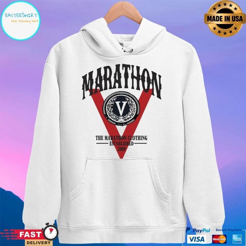 Marathon Vintage Victory V The Marathon Clothing Established 2009 T-shirts