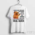 Premium Pug I Avoid Shit Because Im Afraid Of Me