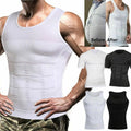 Men's Slimming Body Shaper Workout Shirt Muscle Sleeveless Bodybuilding Tank Top