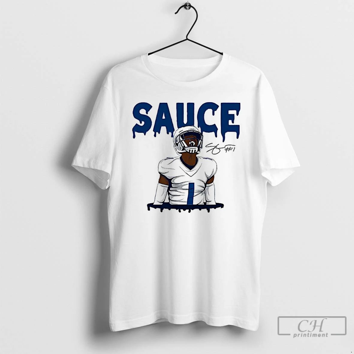 Premium Sauce Gardner Indianapolis Colts Football The Drip Indy Signature T Shirts