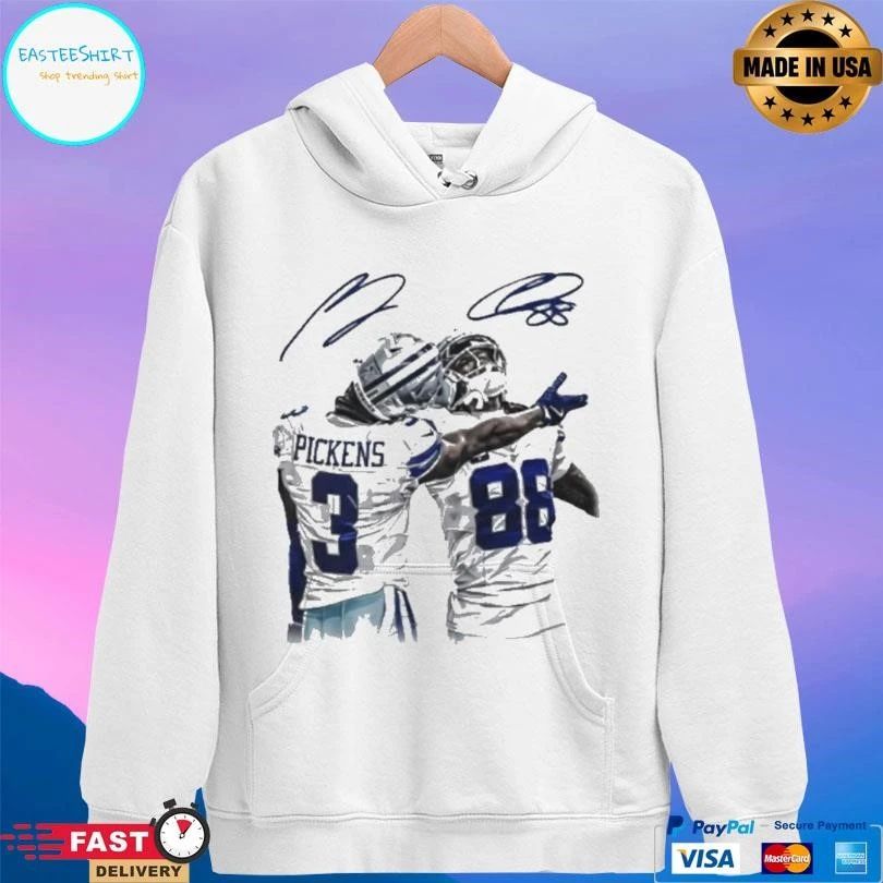 George Pickens X Ceedee Lamb Dallas Cowboys Signatures T-shirts