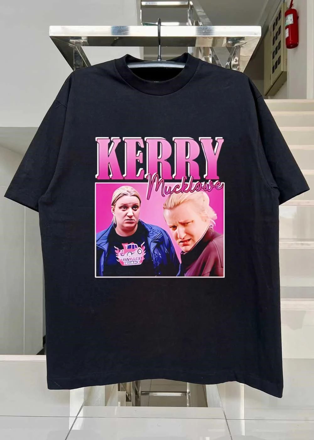 Kerry Mucklowe Fan Art Portrait Graphic T-Shirt