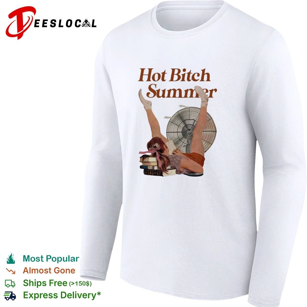 Bitch Summer retro aesthetic T-shirt