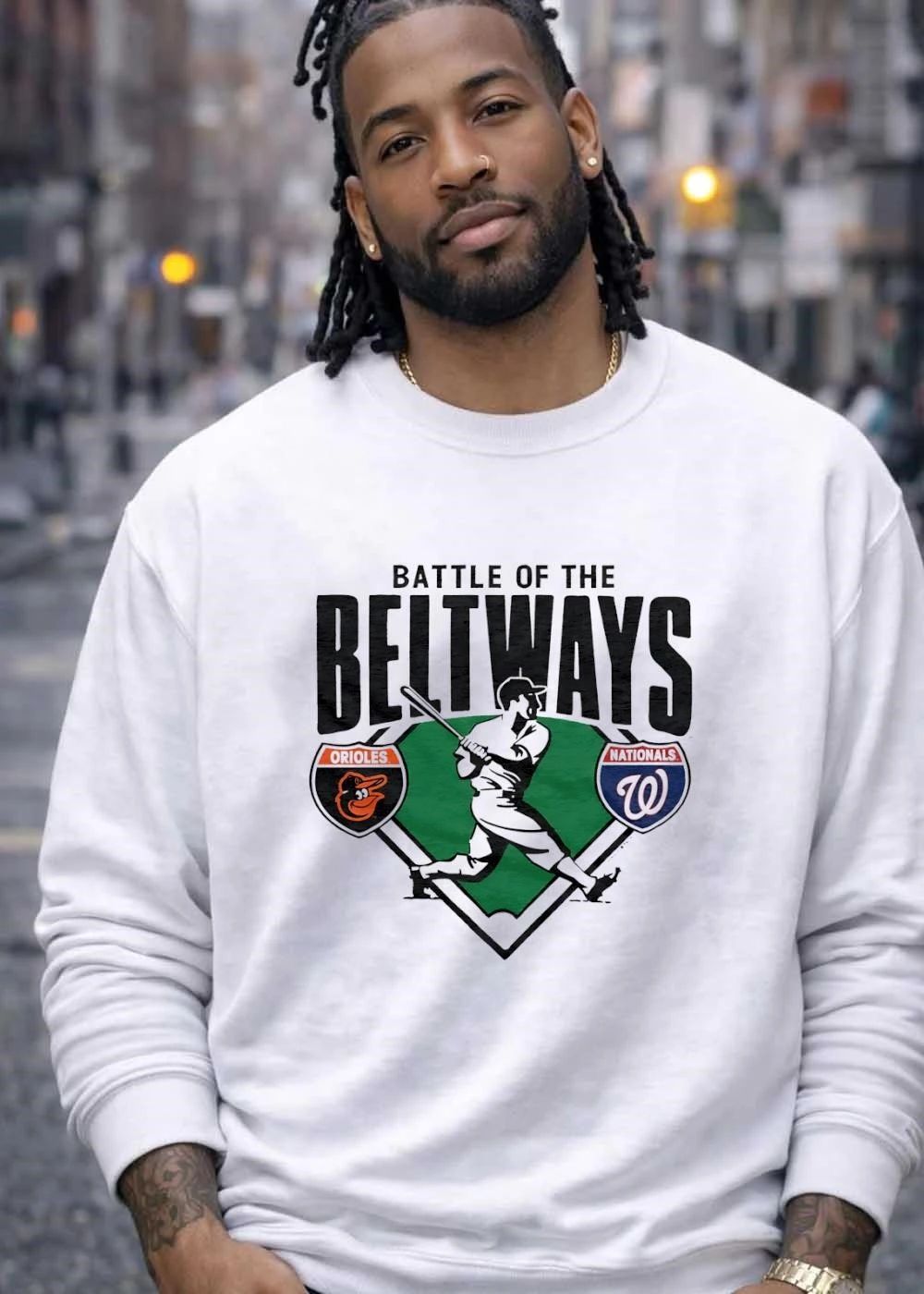 Battle of the Beltways Orioles Nationals Shirt