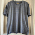 Joseph Abboud Mens Blue Slim Fit Short Sleeve Casual Pullover T-Shirt Size XL