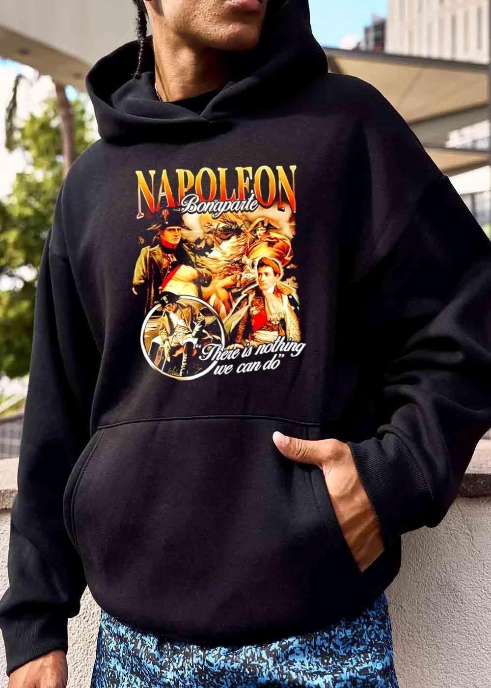 There Is Nothing We Can Do Napoleon Bonaparte Portrait Collage Bootleg shirt