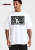 New York Yankees MLB Pay Homage Baseball Batter Swinging Photo Monochrome shirt