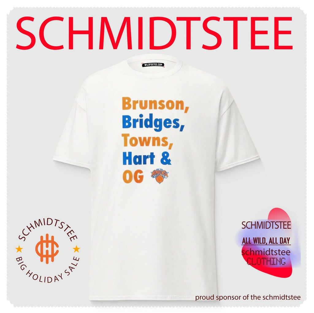 Brunson Bridges Towns Hart OG Knicks Championship Shirt
