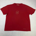 Victorinox Swiss Army Men's T-Shirt Size XL Red Short Sleeve Logo Print