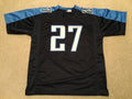 Custom Eddie George Blue Mesh Football Jersey