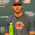 Paul Skenes in his PitchingNinja WBC Team USA Shirt